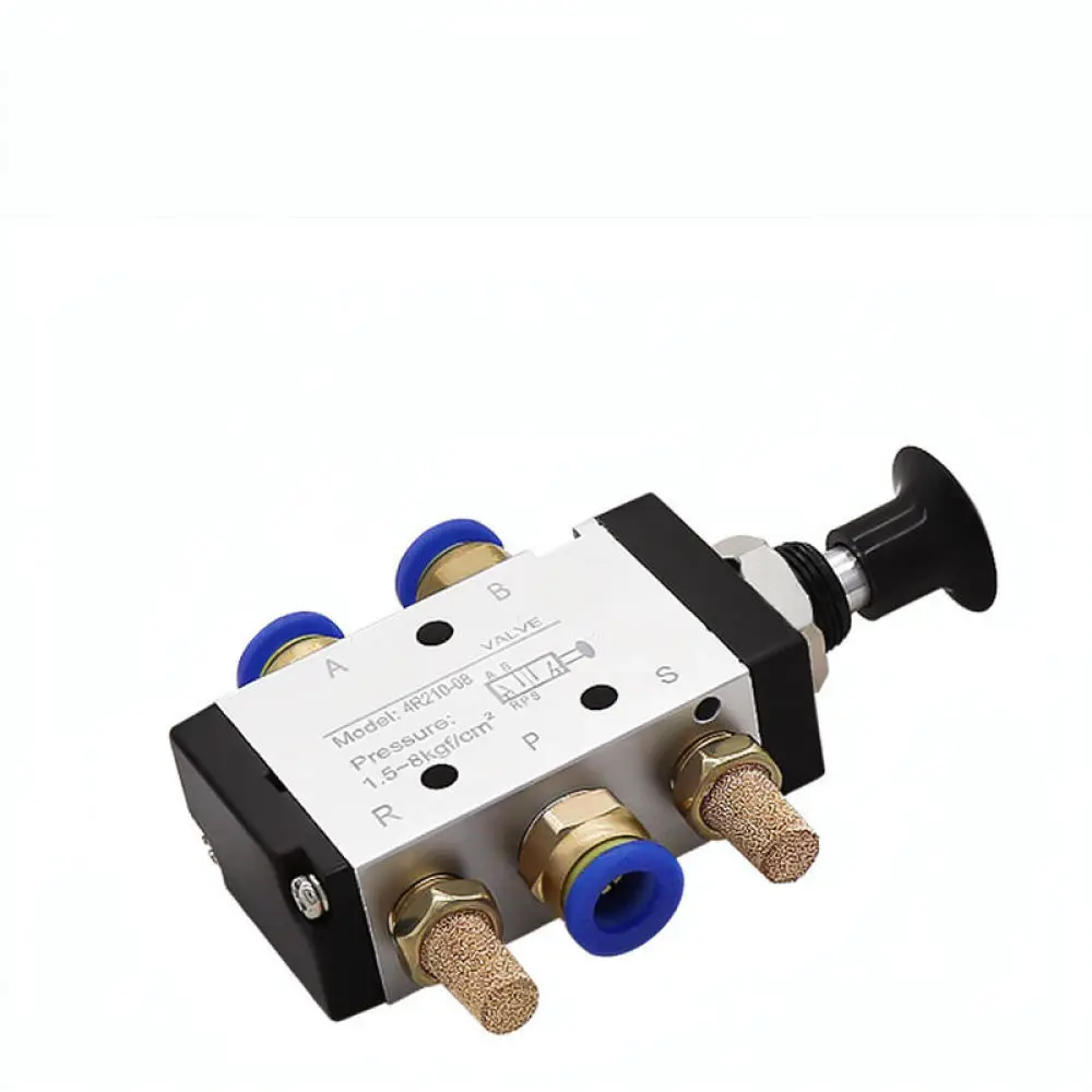 Pneumatic Manual Lever Flow Valve 4H310 10 4R310 Directional Air Switch For Xinwei Industrial Mechanical Pneumatic Accessory