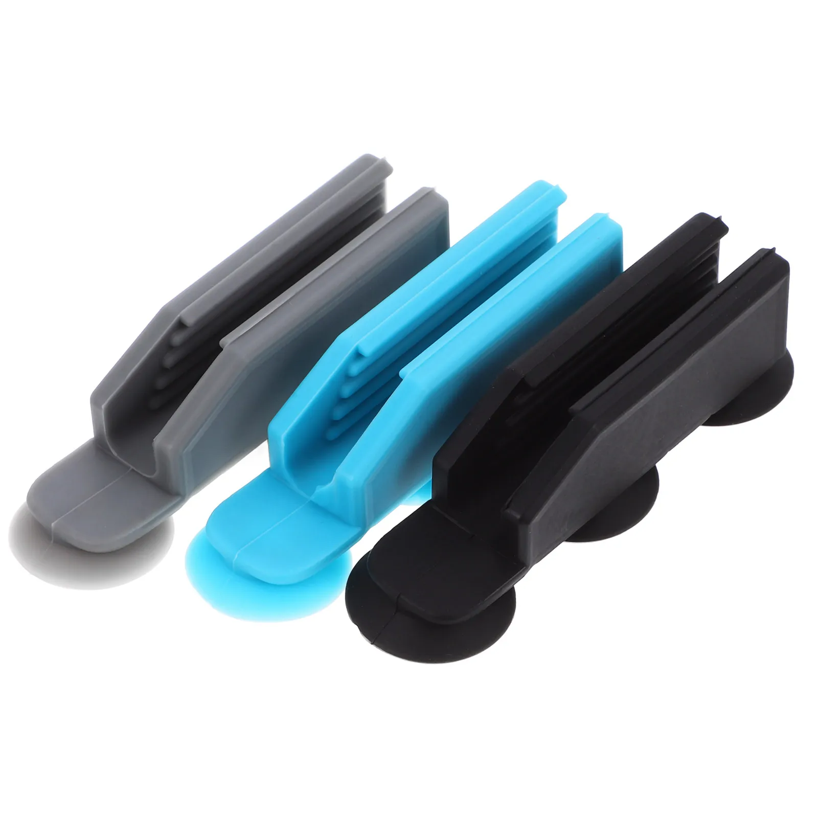 

3 Pcs Silicone Pen Holder Adhesive Clip Classroom Pencil Sucker Office Desk Accessories for Loop