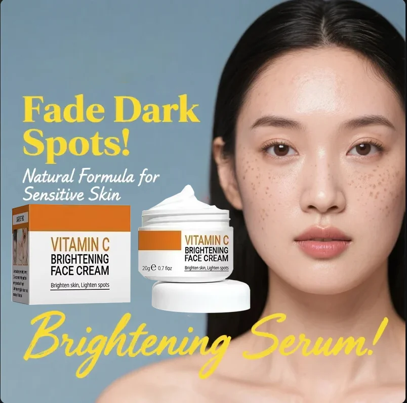 

Whitening Freckle Cream Face Skin Care Remove Melasma Dark Spots Melanin Brighten Lighten Anti-Aging Lightening Shrink Pores