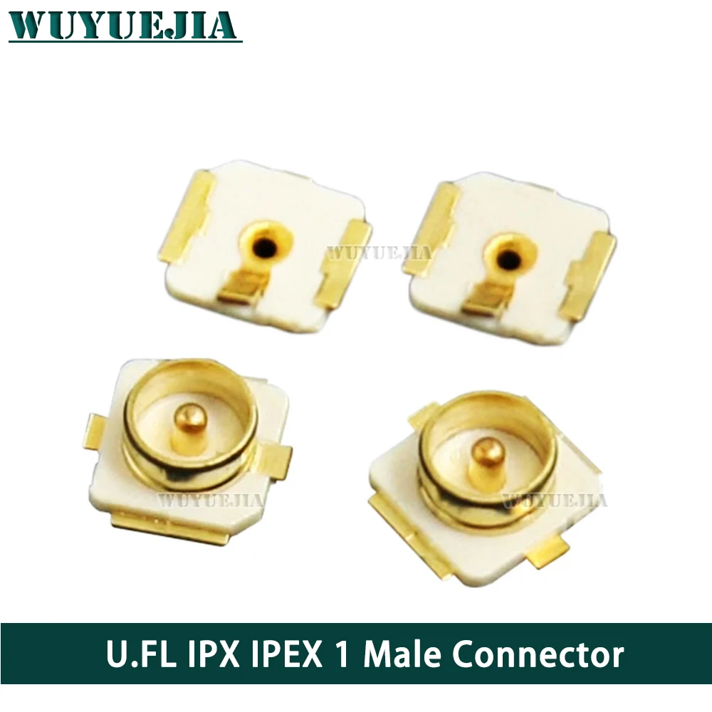 10Pcs/Lot uFL/u.FL/IPX/IPEX-1 Male Plug or IPEX-4 MHF4 Plug PCB Soldering Panel IPEX1 PCB RF Wire Connector