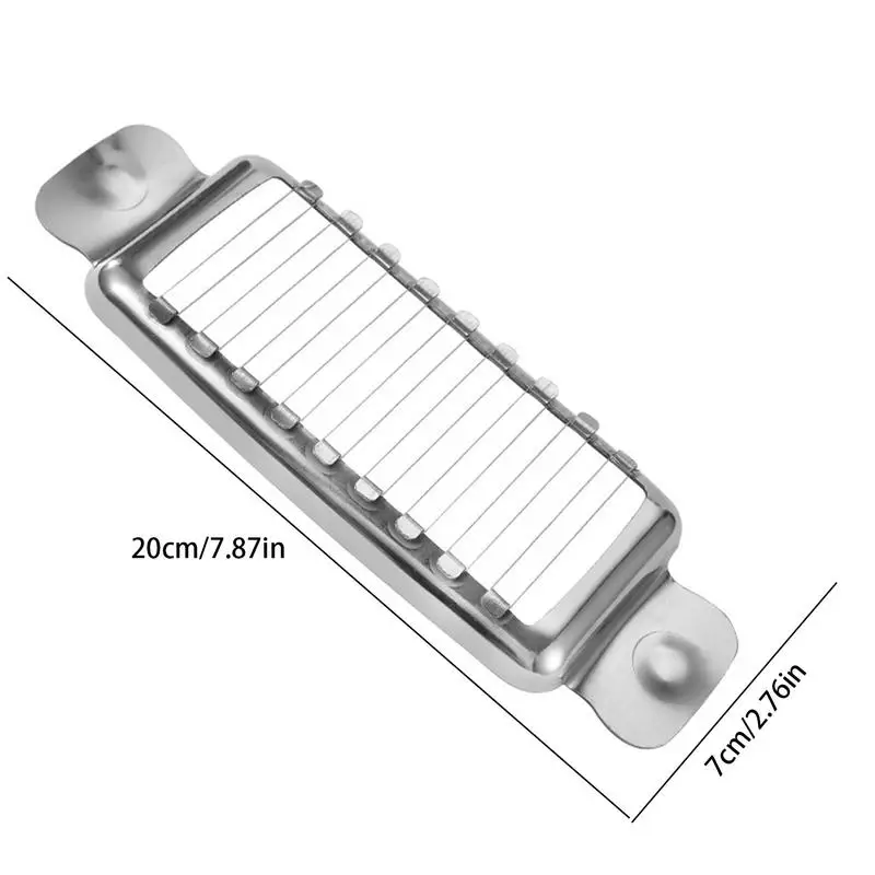 Stainless Steel Cheese Slicer Cheese Butter Slicer Kitchen Wire Cheese Slicer tool for Cutting Cheese, Butter, Eggs, Fruit