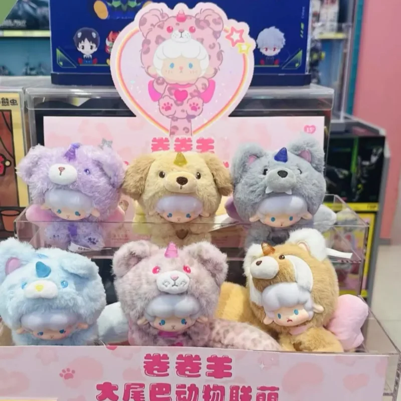 

Новый продукт в рулоне овцы, животного, Союз, милая серия, модная глухая коробка, милая виниловая кукла, подвеска, сумка, украшение, коллекция игрушек, подарок