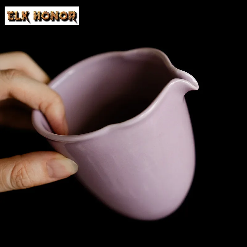 190ml Purple Tea Pitcher Tea Divider Serving Cup Tea-separating Cha Hai Dispenser Justice Cup Fair Mug Tea Services Accessories - view 4