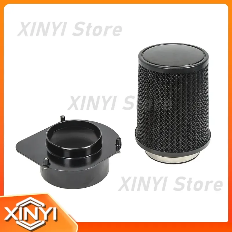 for AMG M133 A45 W176 C117 CLA45 X156 GLA45 Air Filter Intake CNC One Piece Molding Aluminum Adapter