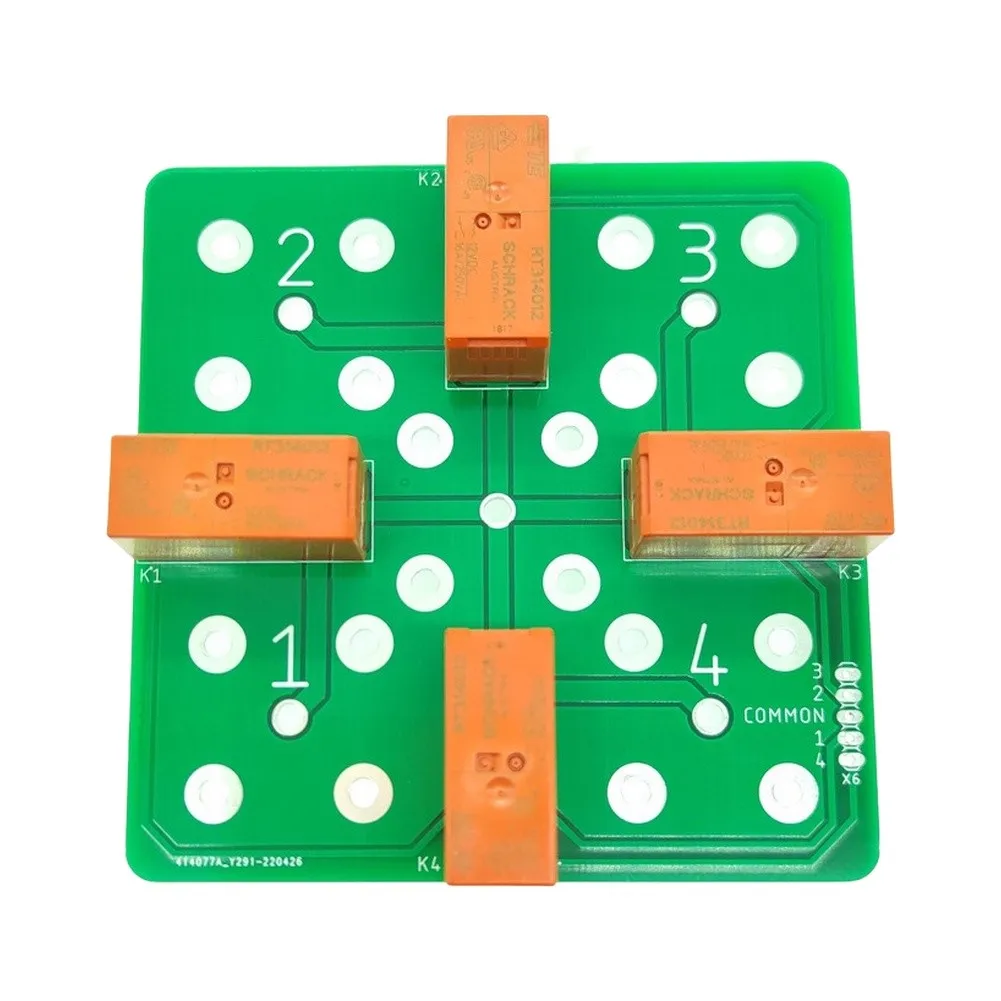 4:1 Coaxial Remote Antenna Switch With Controller SO-239 1.5kW CW RTTY 3000W PEP For Ham Radio Transmitter Test Meter Detector