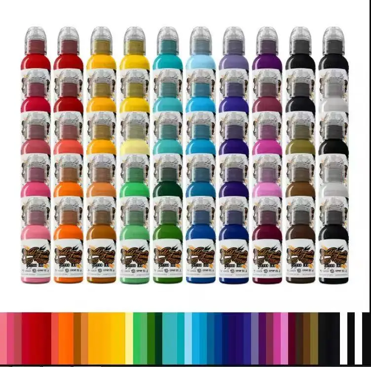 new  Blend Permanent Makeup Art Makeup Pigment Tattoo Ink Color Eyebrows Products Beauty Art Professional Mixing Hot Sale PMU