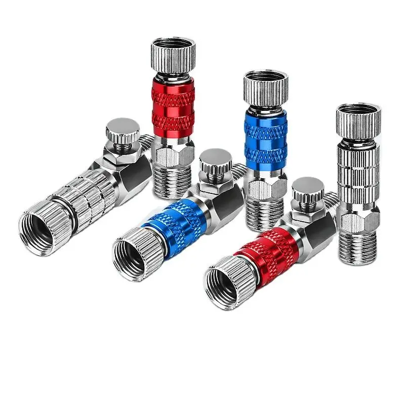 10pcs Quick Connectors for Airbrush Pressure Adjustment and Paint Spraying: Plug-and-Play Nozzles and Interfaces