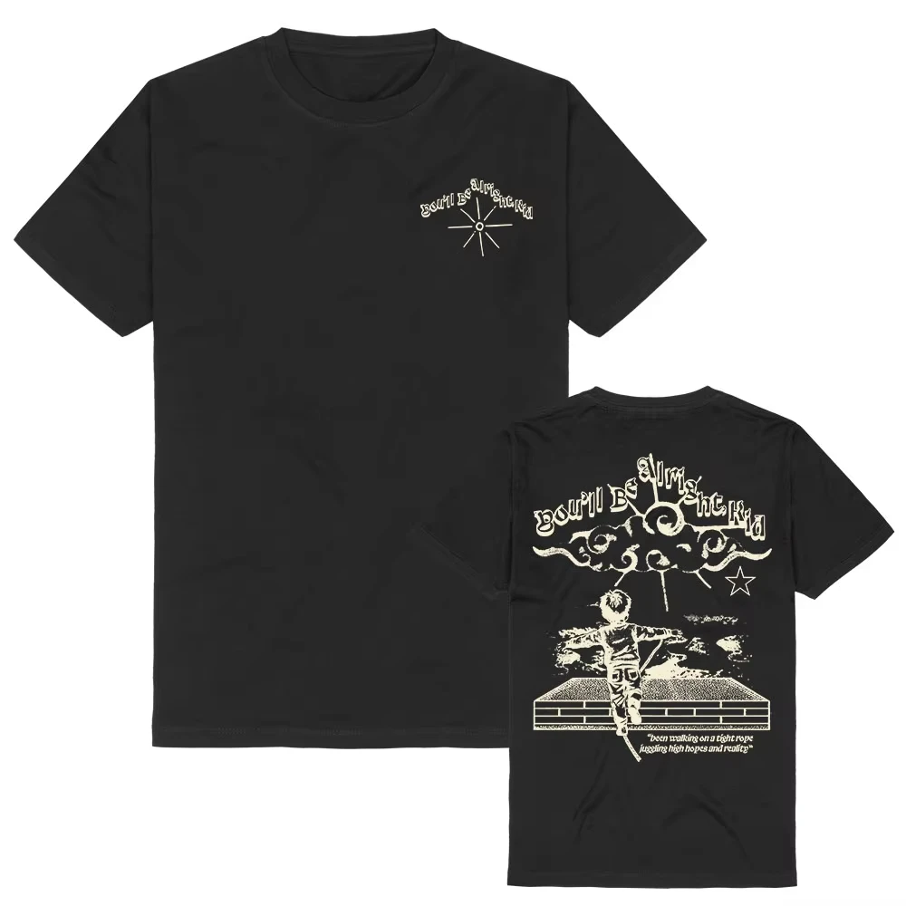 Hot Sale You'll Be Alright, Kid Tee Alex Warren Fashion Design T-shirt Y2K Unisex Vintage T-shirt Cotton O-neck Casual T-shirt