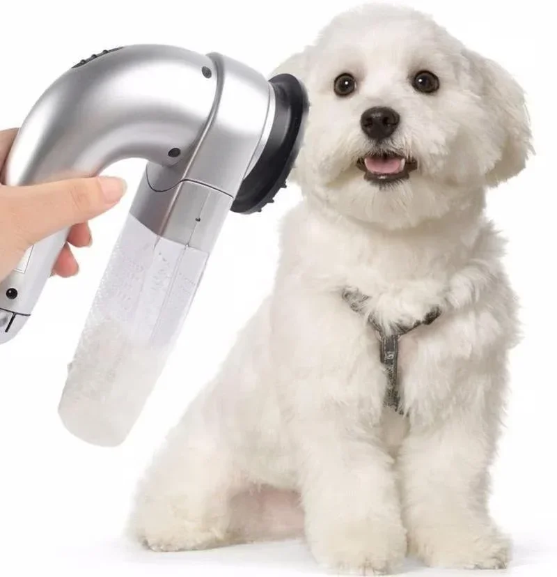 Handheld Vacuum for Pet Hair Electric Cat Dog Vacuum Fur Cleaner Hair Remover Trimmer Cat Grooming Tool Pets Beauty Supplies