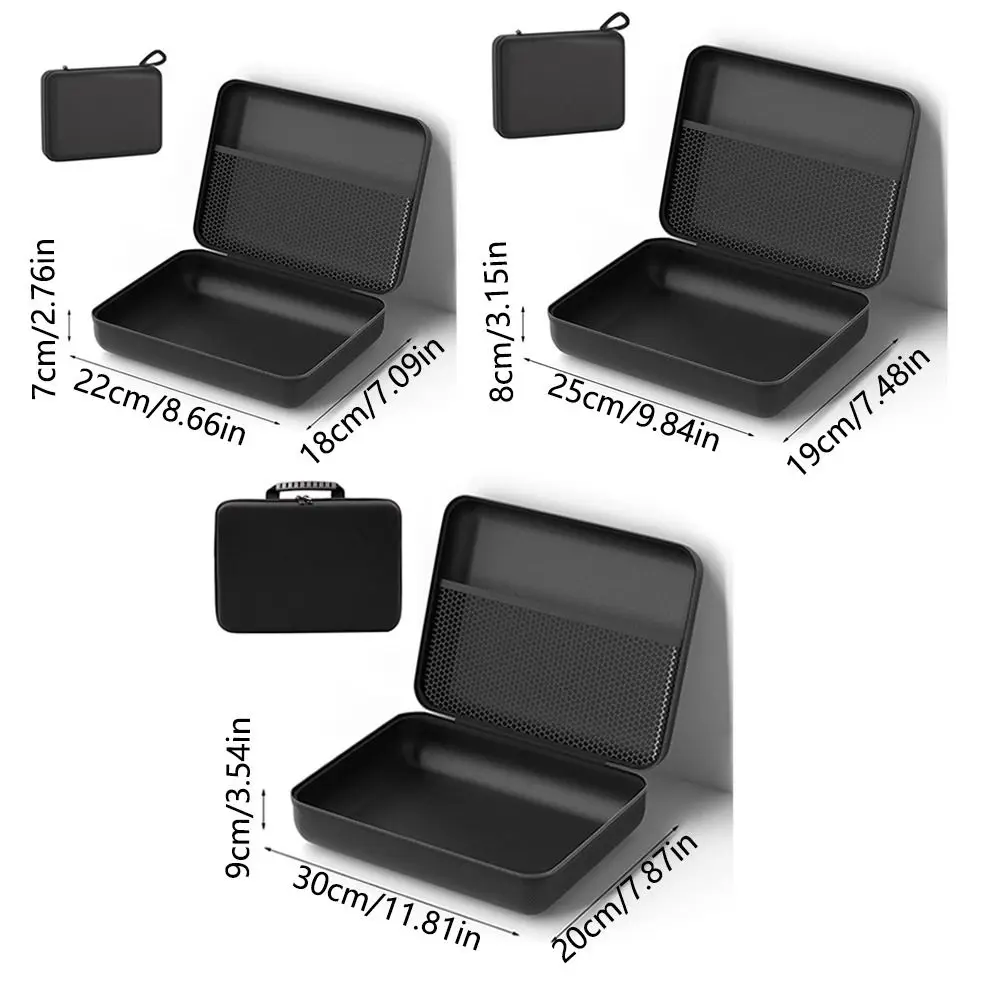 Large Capacity Car Vacuum Cleaner Storage Bag Zipper Closure Waterproof Vacuum Cleaner Carrying Case with Handle Shockproof