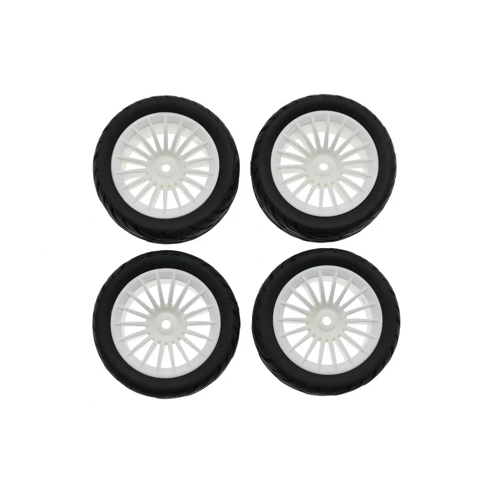 4Pcs 50mm Gummi Reifen Reifen Rad Für SG1603 SG1604 SG1605 UDIRC UD1601 UD1602 UD1603 UD1604 1/16 RC Auto upgrade Teile – Detail 10
