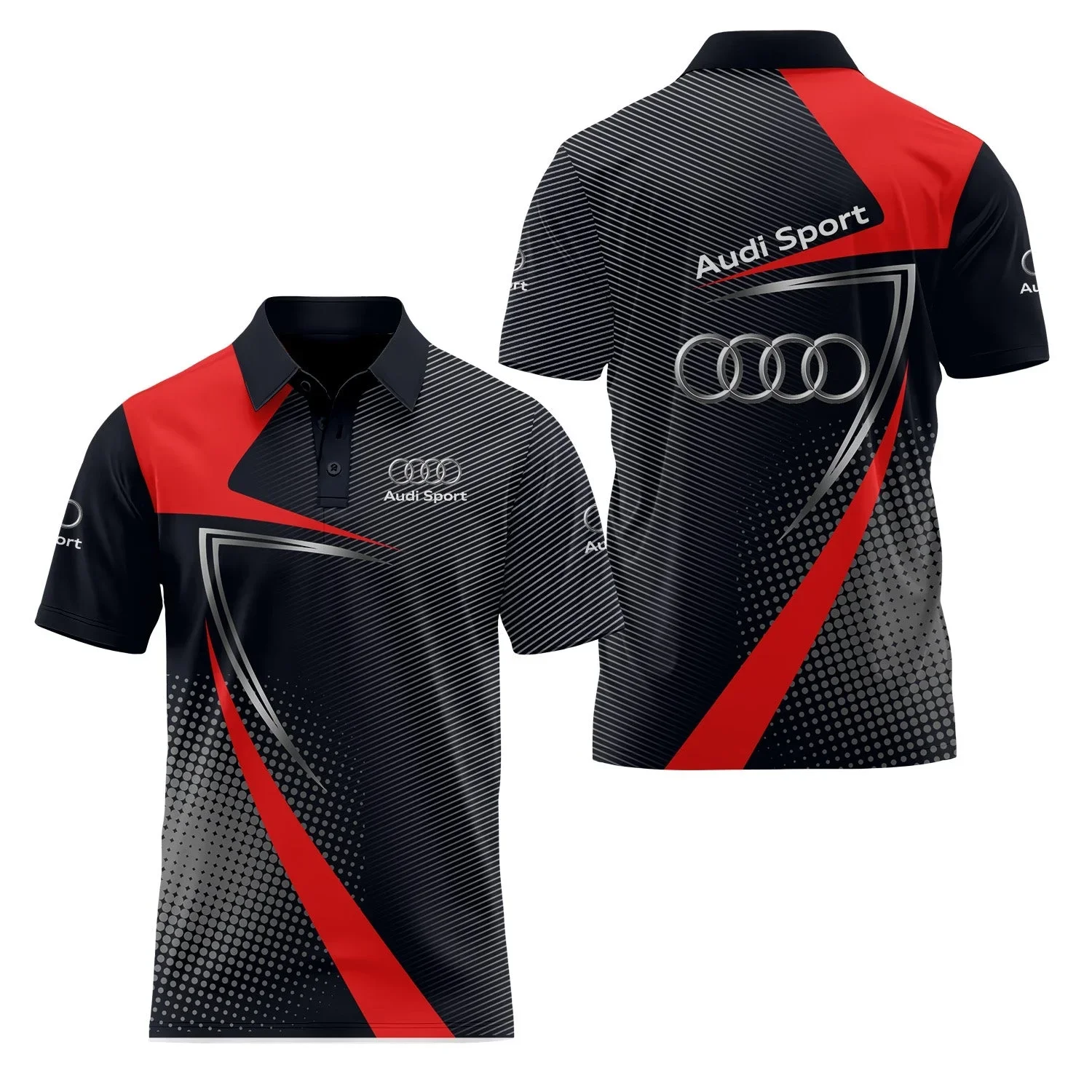 Kaos Polo Lengan Pendek Berkua - 3D Printing Warehouse ulasan dan harga