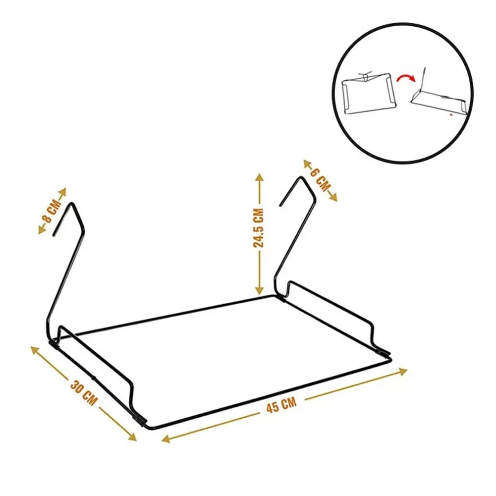 Foldable Pet Cradle Hanging Pet Bed Pet Relaxation Spot 45cm X 30cm X 24.5cm Comfortable Small Pet Haven Plush Basket