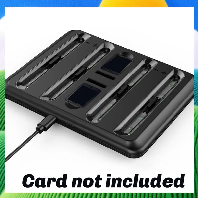 

Charging Dock Station For Nintendo 2 4 In 1 Charging Stand 4 Joy Con Controllers Charging Station-ABPS