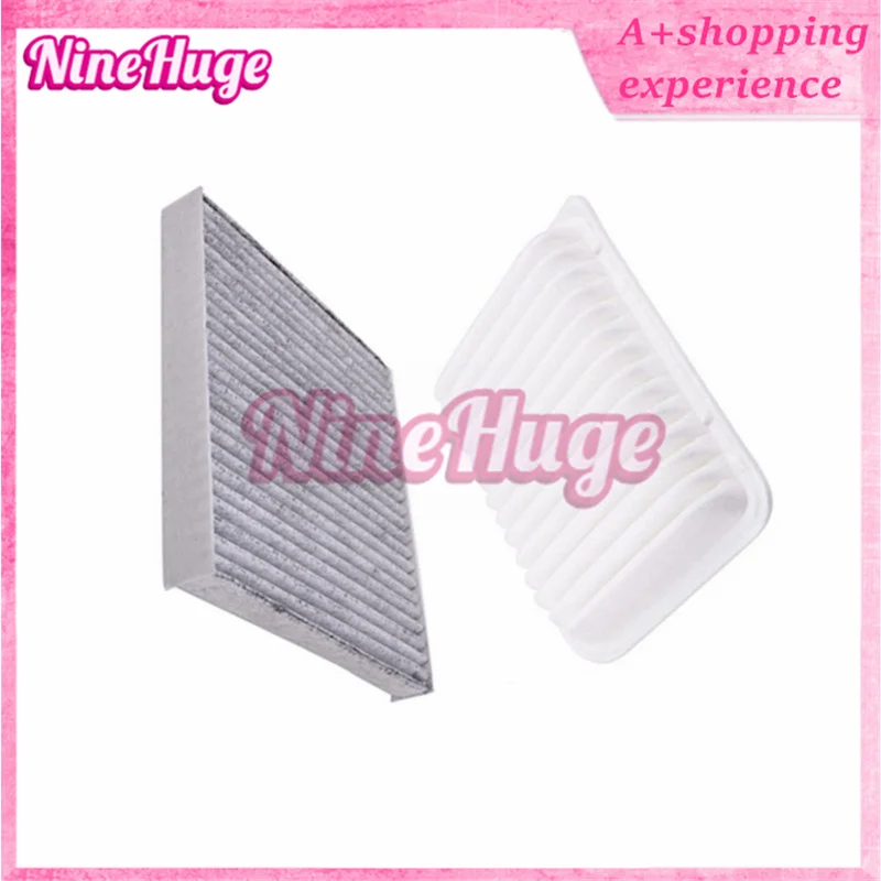 2pcs Cabin & Engine Air Filter Replacement Auto Car 27277-4M400 MR968274 For Mitsubishi Lancer Outlander RVR 2015 2016 2017