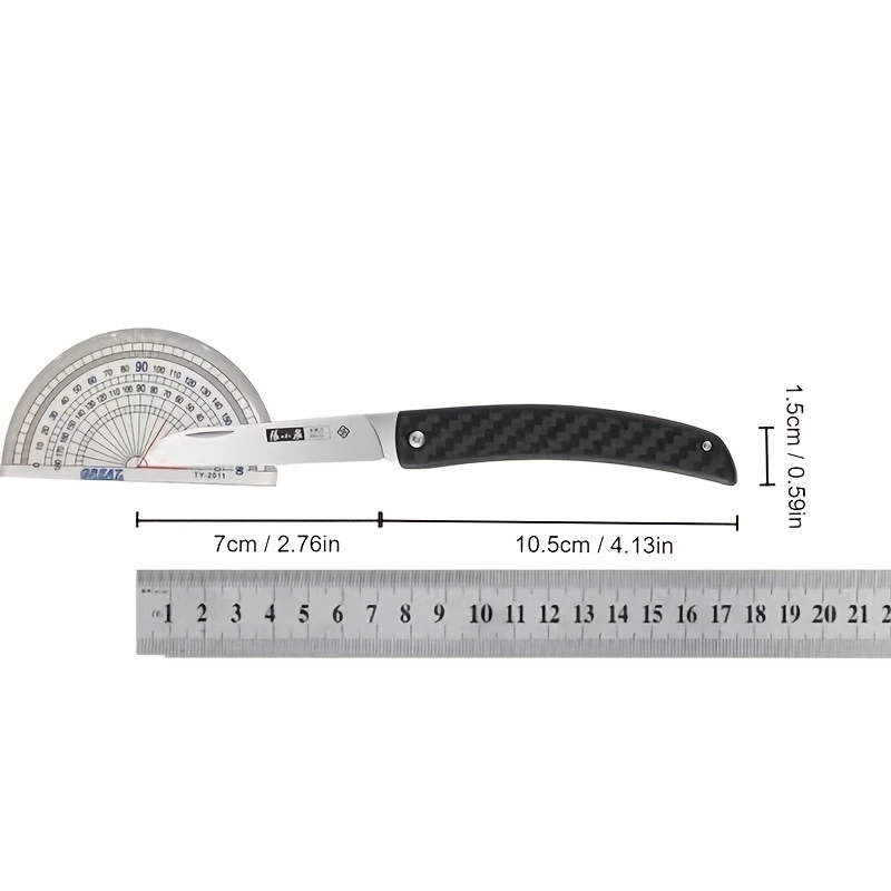 Fruit knife, paring knife, outdoor camping hiking picnic with portable folding pocket knife