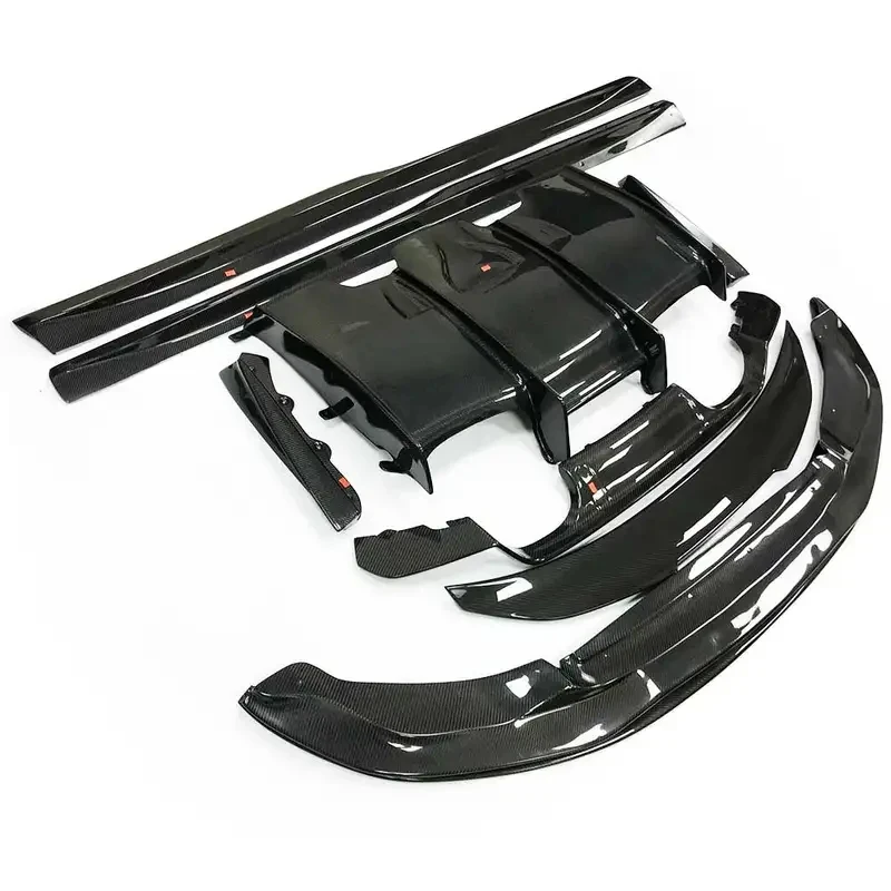 

Carbon Fiber Bodykit Front Bumper Chin Lip Rear Diffuser Trunk Spoiler Side Skirt PSM Style M4 F82 M3 F80