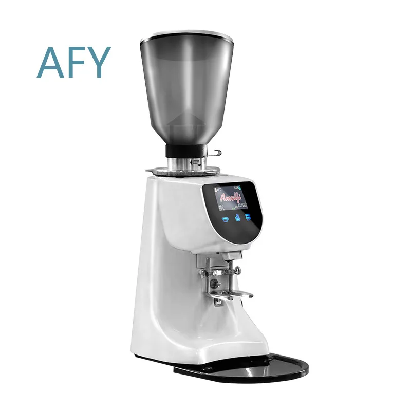 Commercial Electric Bean Grinder for Italian Espresso Machines Professional Quantitative Coffee Grinder for Barista Use