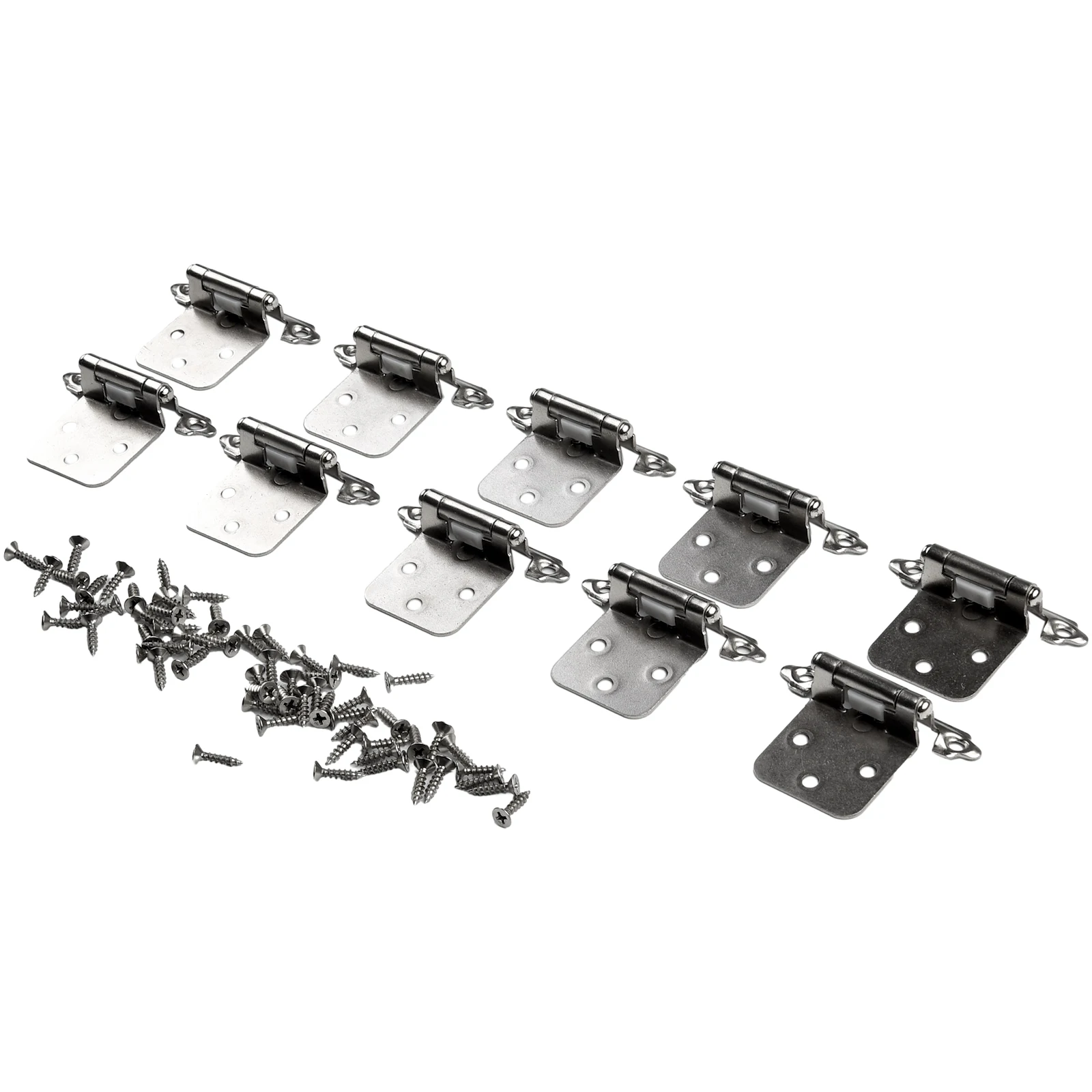 Self Closing Overlay Flush Cabinet Hinge, Cold Rolled Steel Door Cupboard Hinges, Long lasting and Reliable  Self