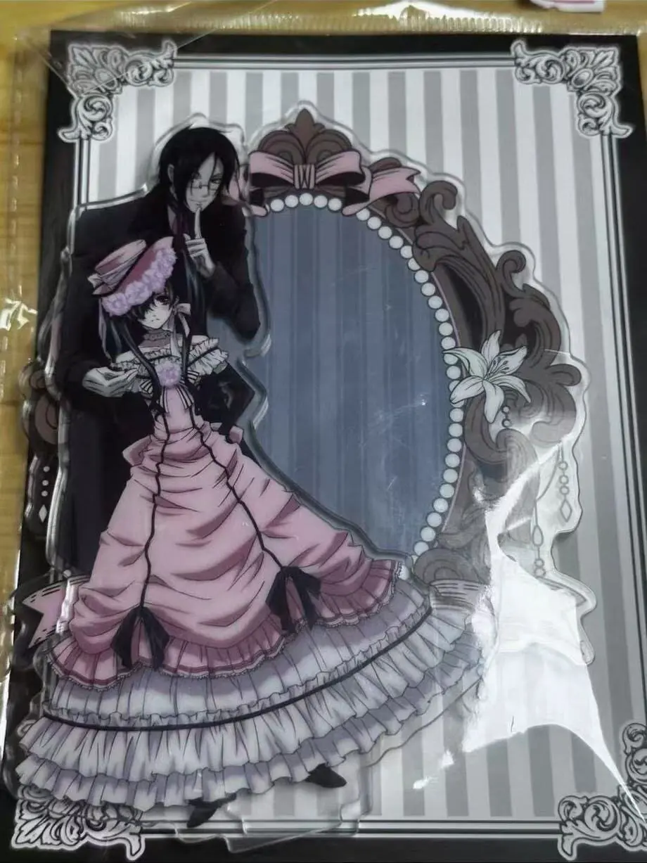 Anime Black Butler Ciel Phantomhive Acrylic Stand Model Desk Decor Badge Figures Gift Color Paper Role Play Birthday Xmas Gift view 6