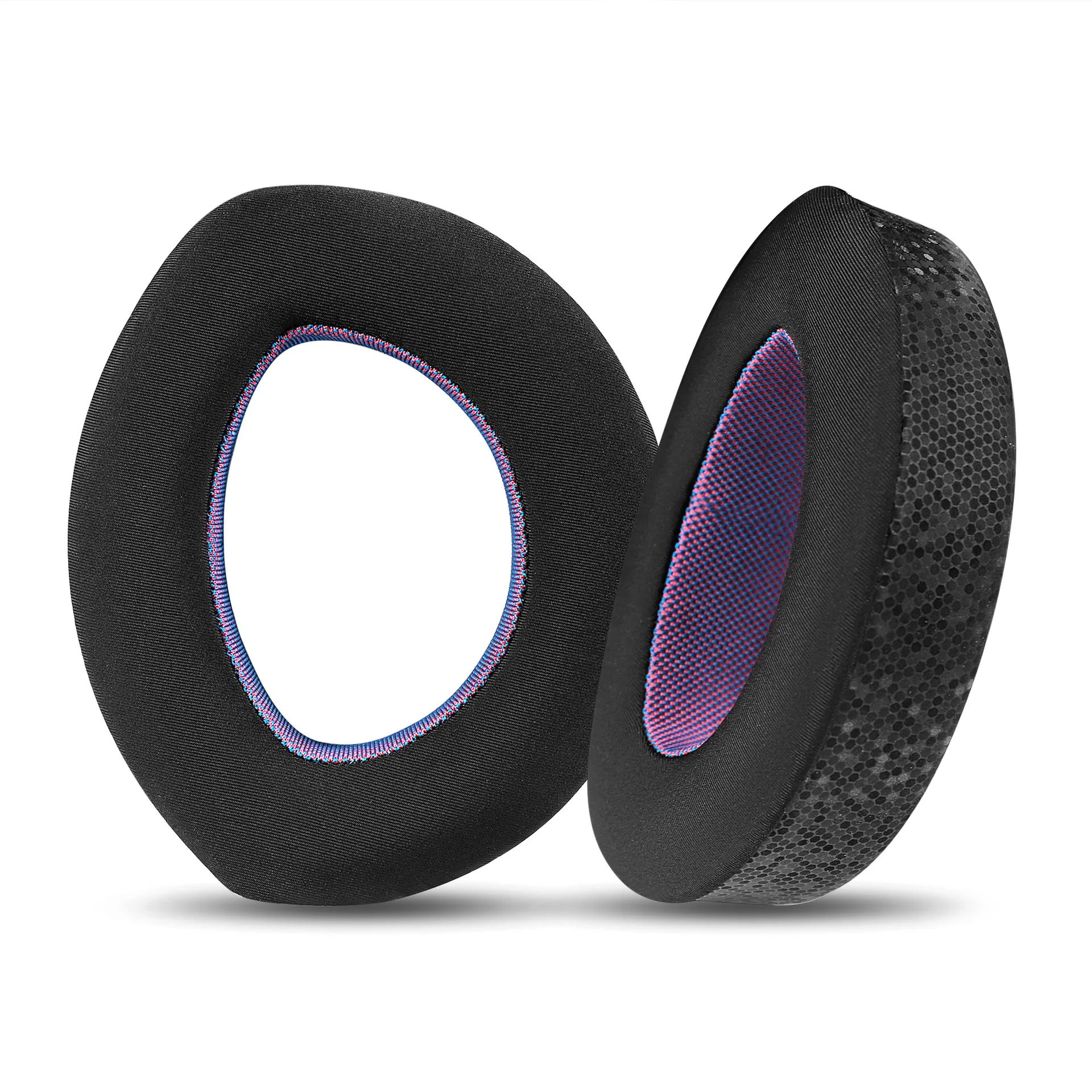 استبدال نسيج شبكي قابل للتنفس/وسادات أذن من جل الثلج مع مشبك لملحقات سماعات الرأس Sennheiser HD700 HD800 #3