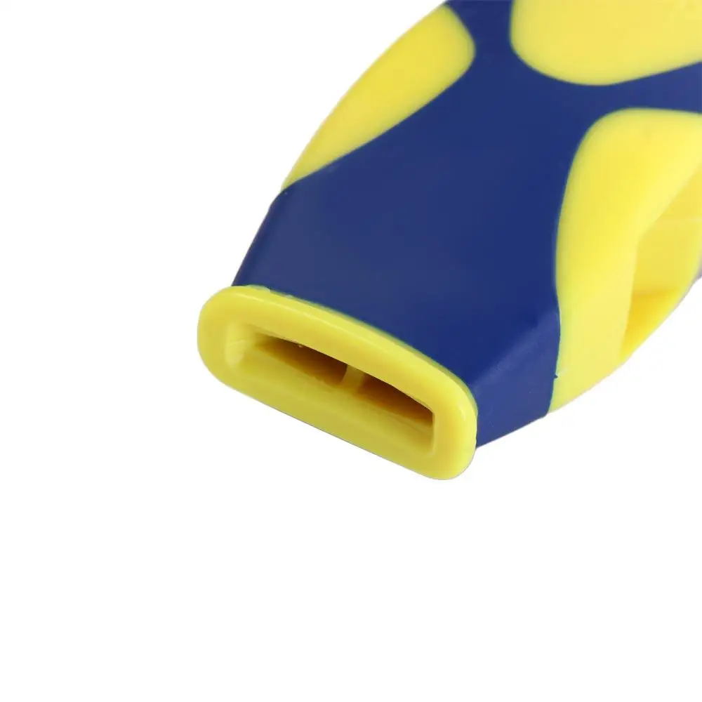 

Survival Tools Bicolor Referee Whistles ABS Classic Seedless Whistle Cheering Professional Fish Mouth Whistle Basketball