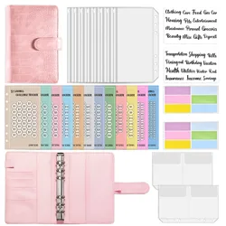 Personalized Budget Binder Money Saving Binder With Zipper Envelopes Cash Envelopes And Expense Budget Sheets For Budgeting