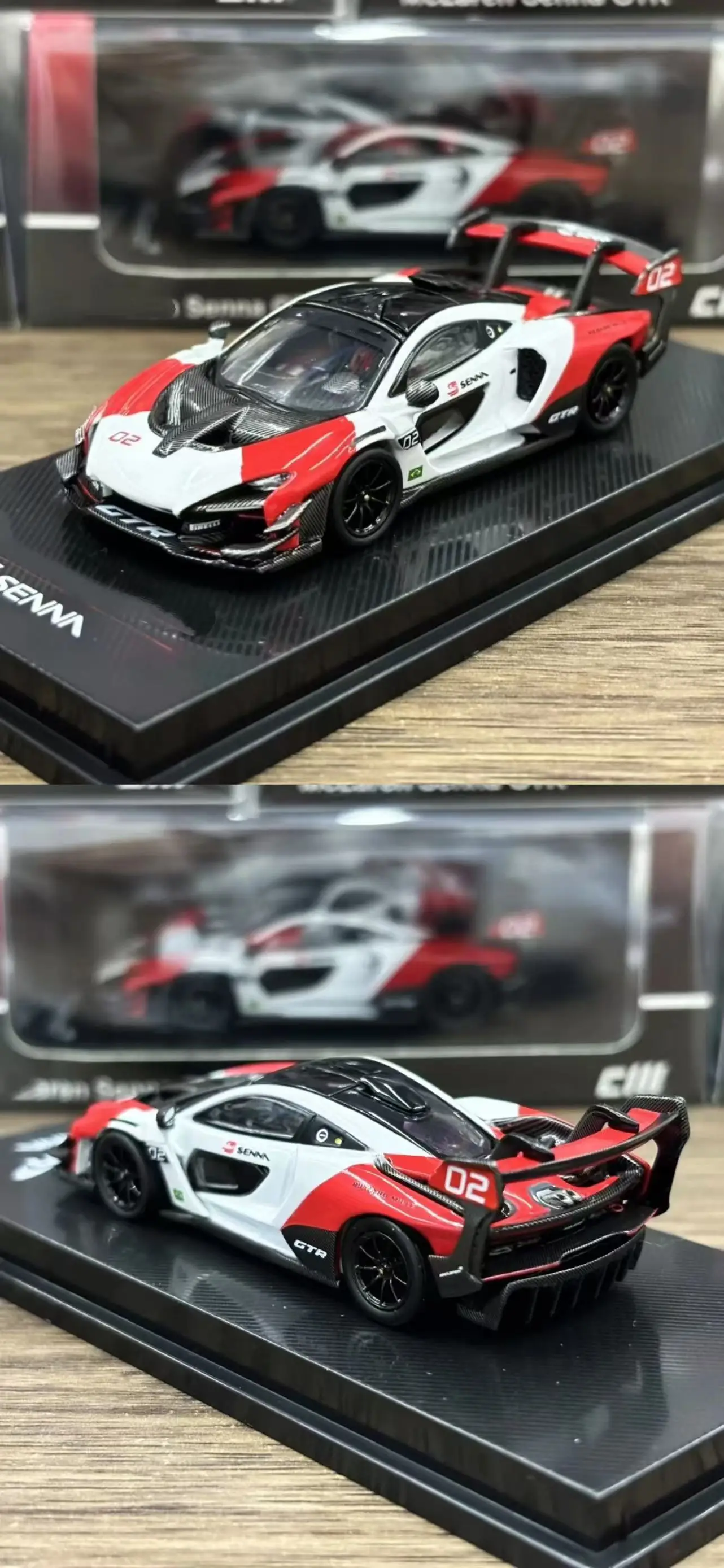 cm-model-1-64-セナ-レッド-ホワイト-ダイアカス-誕生日プレゼント-ホビー-ディスプレイ-シミュレーション-コレクション