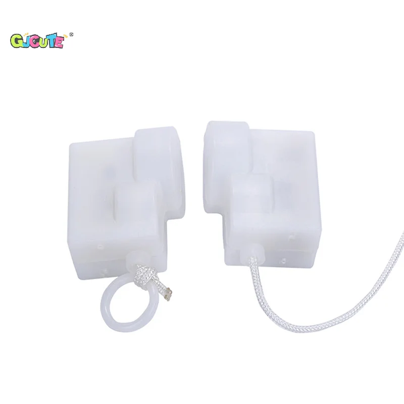 Pull String Cord Music Box White Baby Infant Kids Bed Bell Rattle Toy Parts DIY Accessories For Children Brahms Lullaby