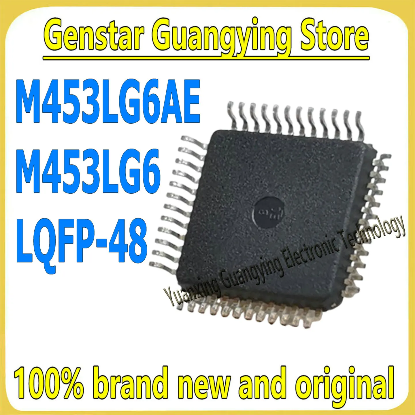 (1 piece) M453LG6AE M453LG6 LQFP-48 ARM Cortex-M4F 32-bit microcontroller (MCU) chipset, 100% brand new