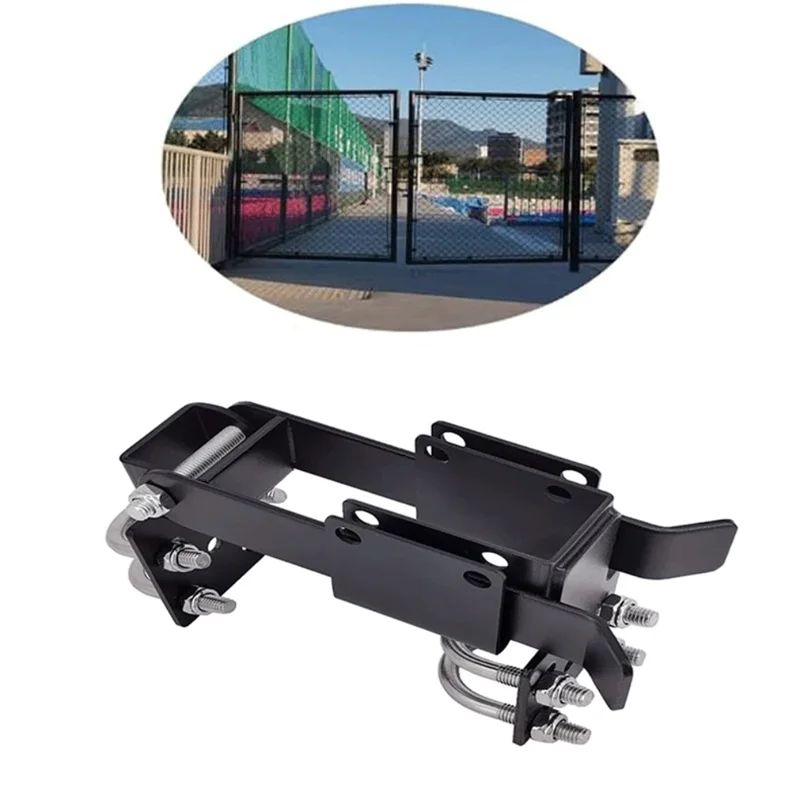 

A33T-For Ranch Fences Chain Link Fence Gate Latch For Yard Gates Chain Latch For 1-3/8" Gate Frames Pipe Sizes.