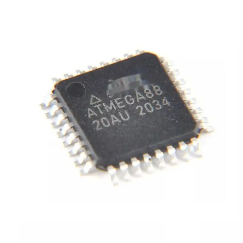 5Pcs 100% New Free Delivery ATMEGA88-20AU ATMEGA48V-10AU ATMEGA8-16AU ATMEGA328-AU TQFP-32