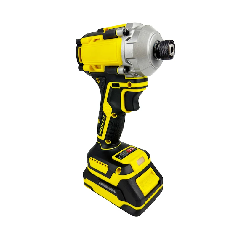 

21V Angled Impact Driver Battery Operated Cordless Gun Power Wrenches for Efficient Screwdriving