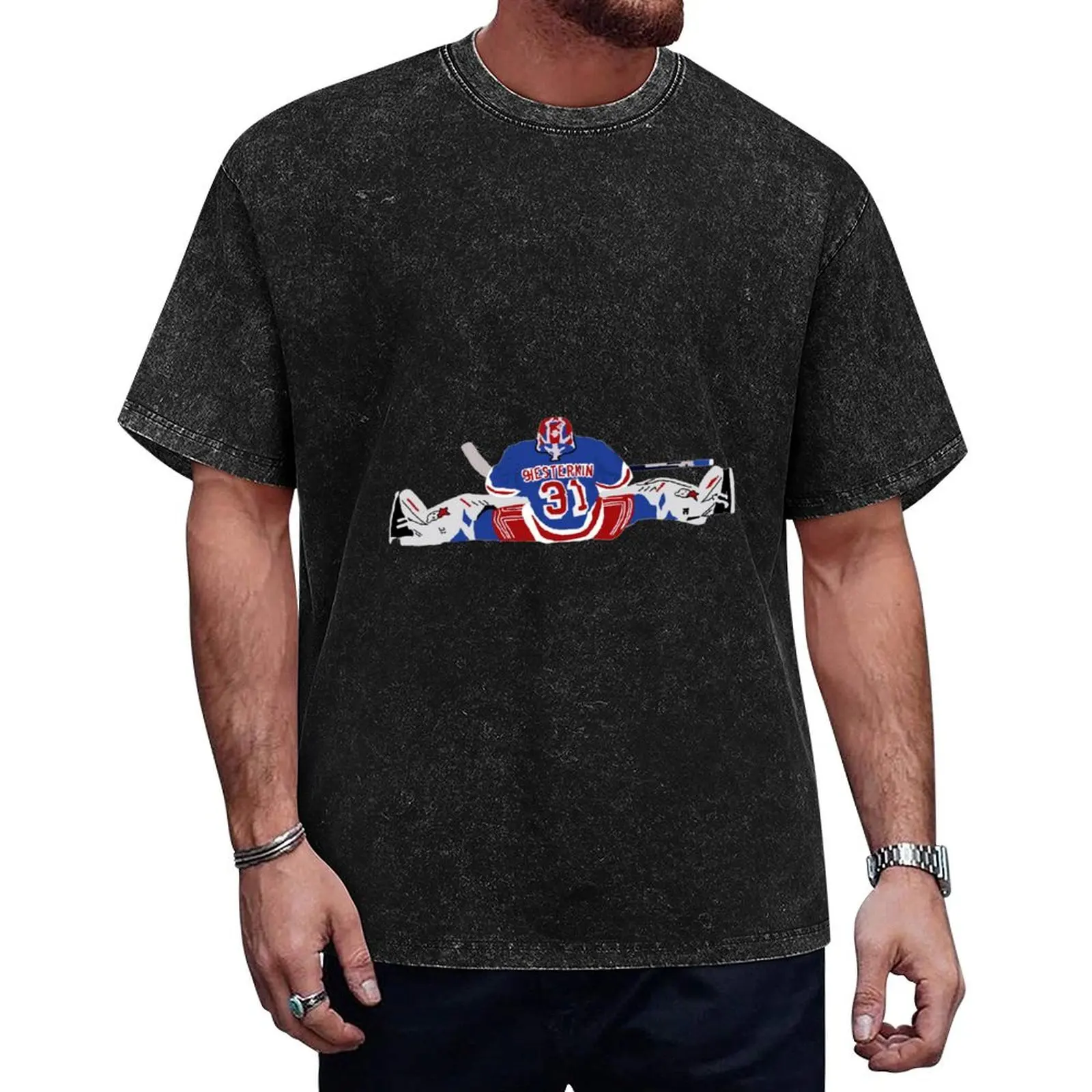 

Igor Shesterkin T-Shirt graphic t shirts blue archive sweat mens clothes