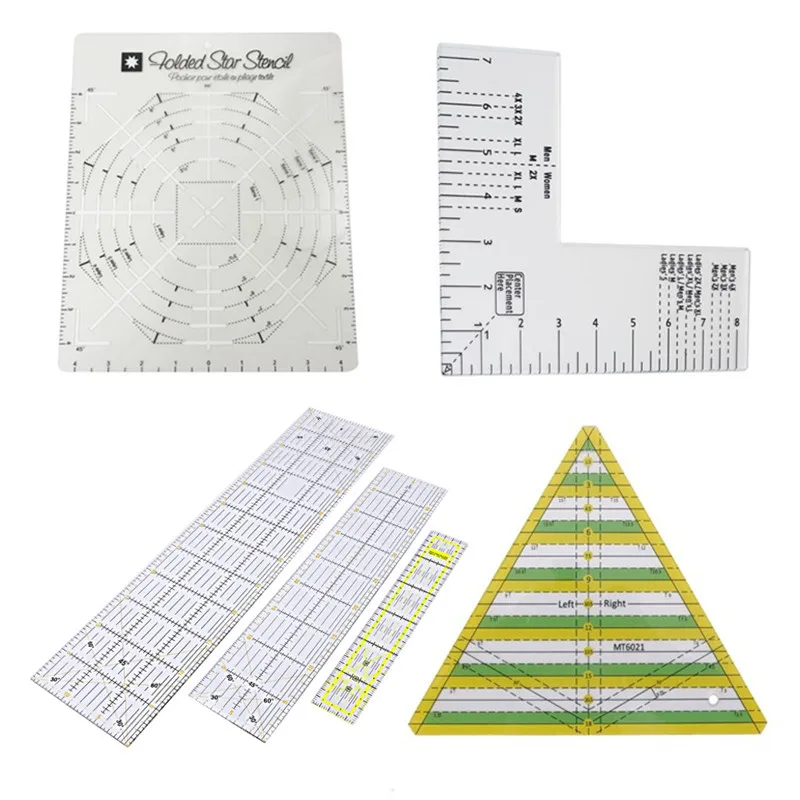 30/45/60cm Quilting Sewing Patchwork Ruler Cutting Tool Thick Transparent DIY Drop Shipping