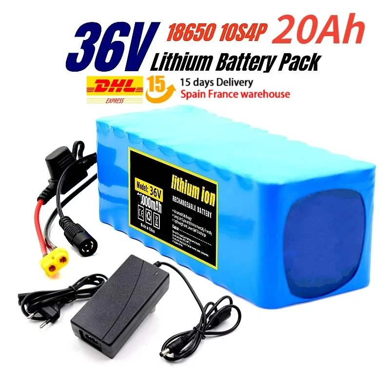 10S4P 36V 20000mAh Electric Scooter Lithium Battery 18650 battery pack 36V 100Ah Electric Scooter Electric Scooter Battery 36v