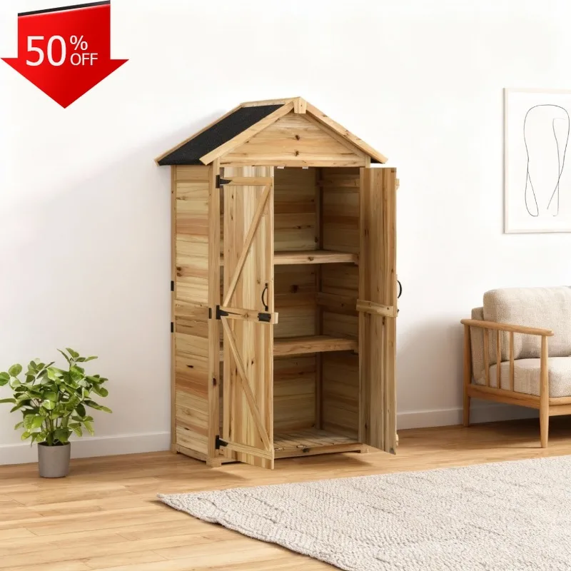 

Shelves Shed Outdoor Garden House Tools Garden Shelters With Floor Bag Prefabricated Houses Housing Backpack Electric Scooter