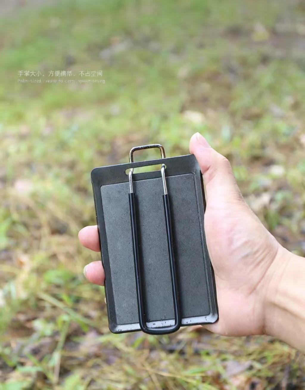 

Маленькая сковорода для кемпинга, уличная мини-портативная сковорода-гриль, блюдо для выпечки барбекю, походная посуда для пикника, кемпинга, инструмент для барбекю