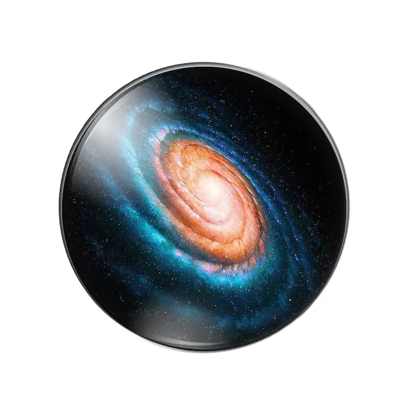 New Space Nebula Glass Cabochon Dome Astronomy Geek Fashion Handcraft Jewelry Nebula Galaxy Space DIY Jewelry