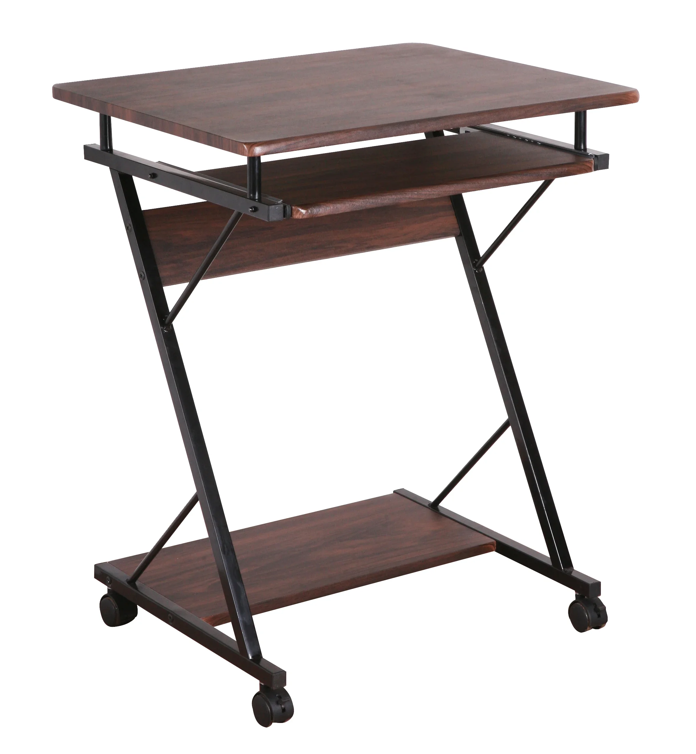 

Furniture Desk Study Table with Keyboard Tray with Mobile Portable Laptop Computer Desk Workstation