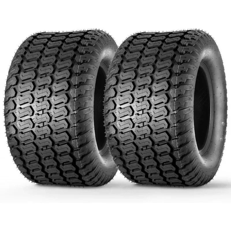 24x12.00-12 turf lawn mower cart tractor tires 4ply p332 tubeless, set of 2