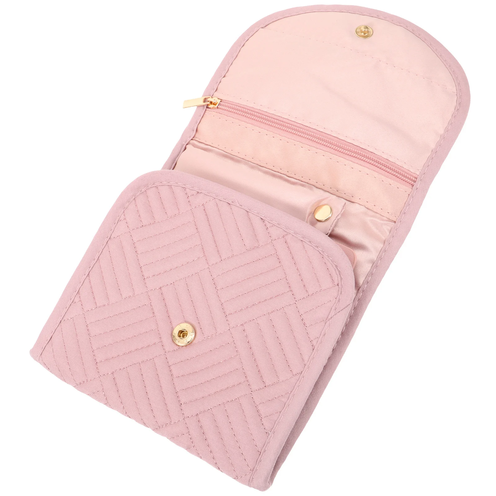 

Jewelry Storage Pouch Small Canvas Gift Bag For Necklace Bracelet Ring Organizer Snap Button Closure Wedding Party Favor