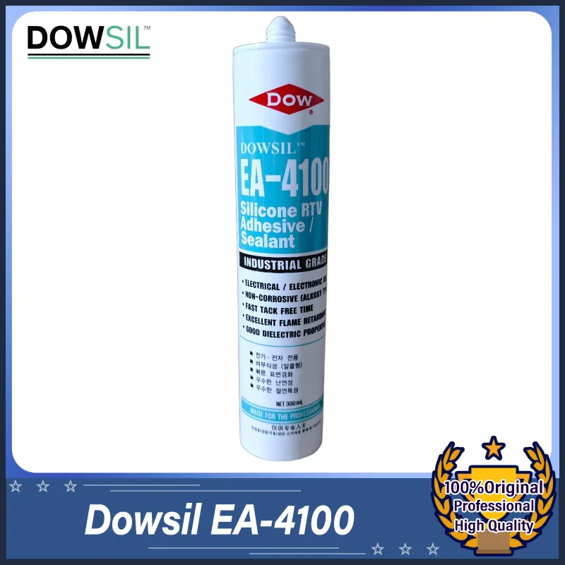 Dowsil EA-4100 300ml Adhesive Sealant Silicone White Moisture Room Temperature Cure