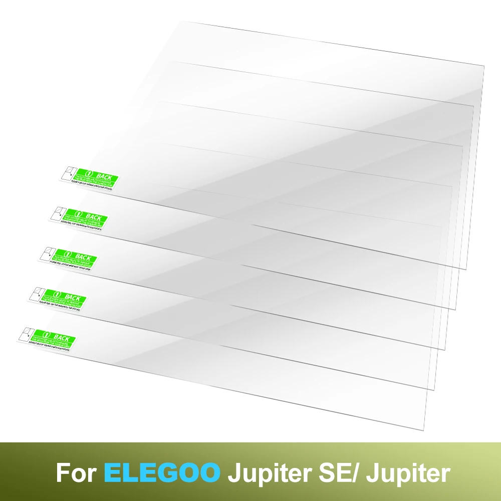 

Screen Protector For ELEGOO Jupiter SE/ Jupiter 12.8 inch LCD Resin 3D Printers Anti Scratch Protective Film Accessories