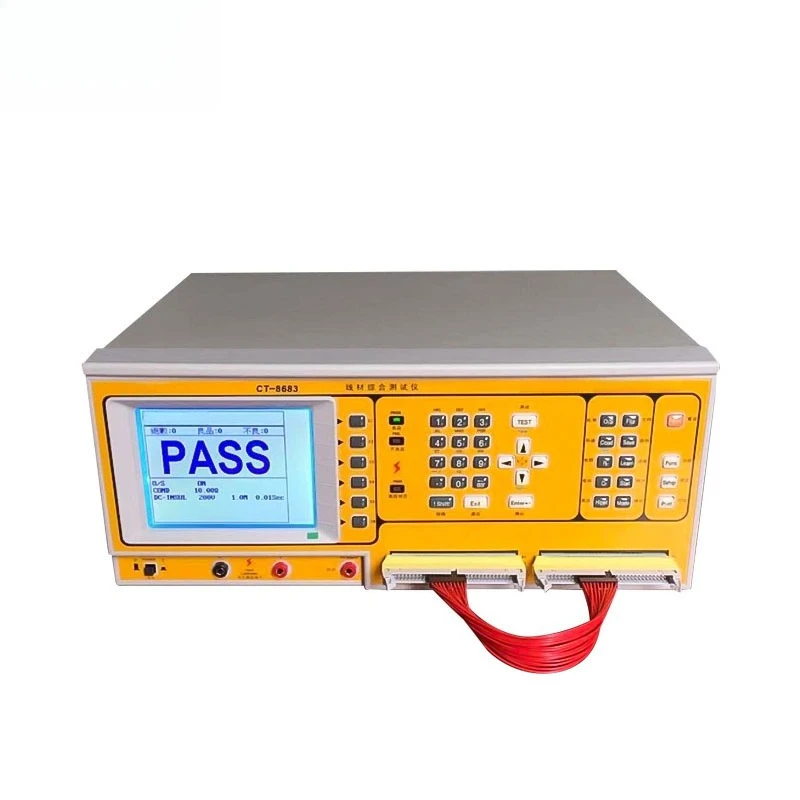 Wire comprehensive tester High voltage break short circuit Precision wire inspection machine Data cable