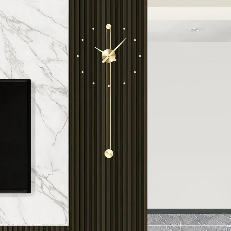 Design Restaurant Wall Watch Living Room Interior Modern Bedrooms Wall Clocks Design Fashion Interior Reloj Home Decoration