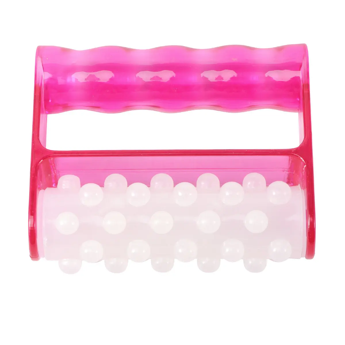 

Роликовый массажер для тела с эргономичной ручкой для рук, ног, бедер, ягодиц - портативный инструмент для лимфодренажа и коррекции фигуры