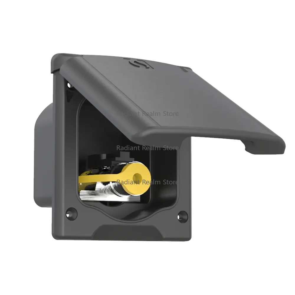 

Caravan RV Electrical Systems Exterior Outlet Socket for Camper