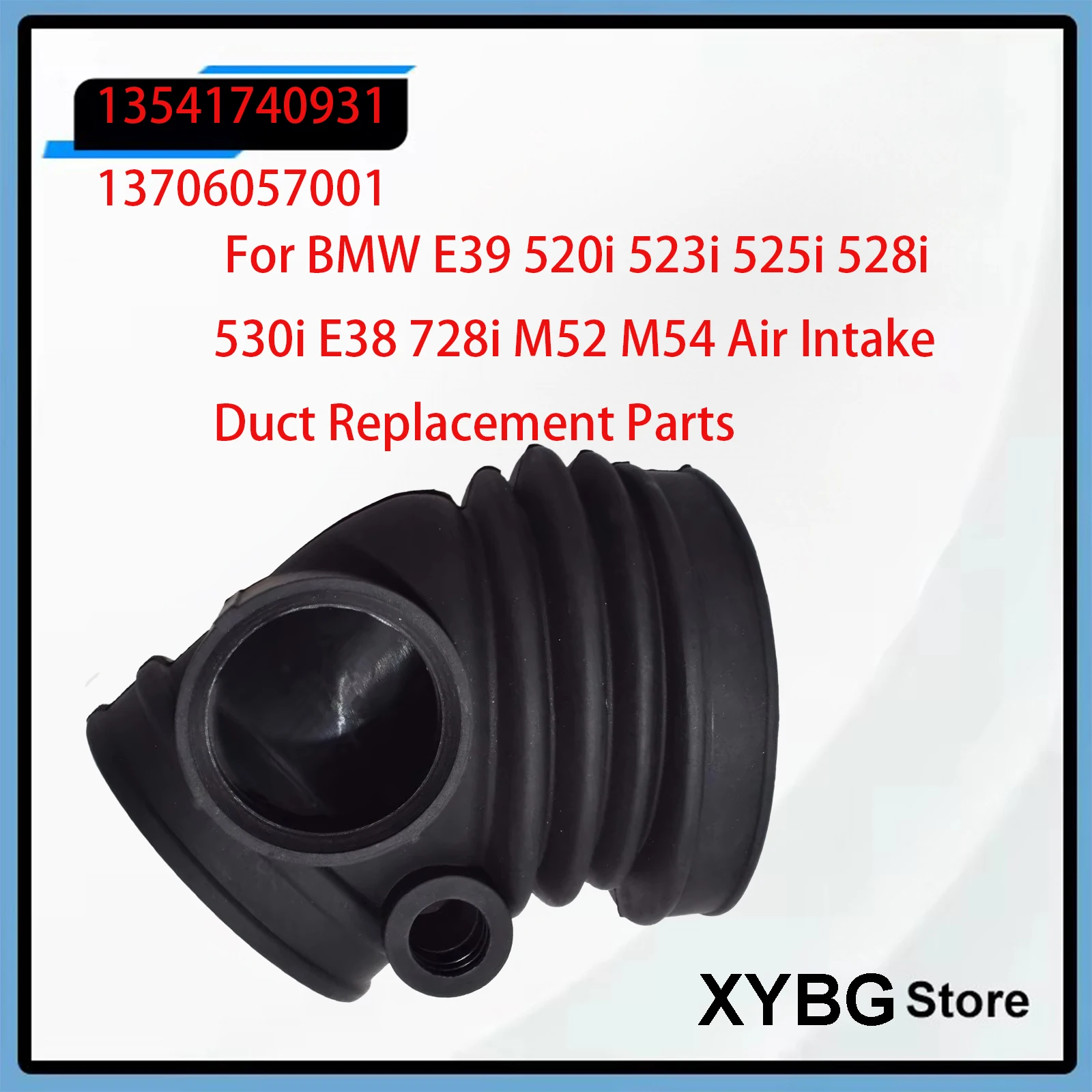 Intake Air Flow Boot Hose 13541740931 For BMW E39 520i 523i 525i 528i 530i E38 728i M52 M54 Air Intake Duct Replacement Parts