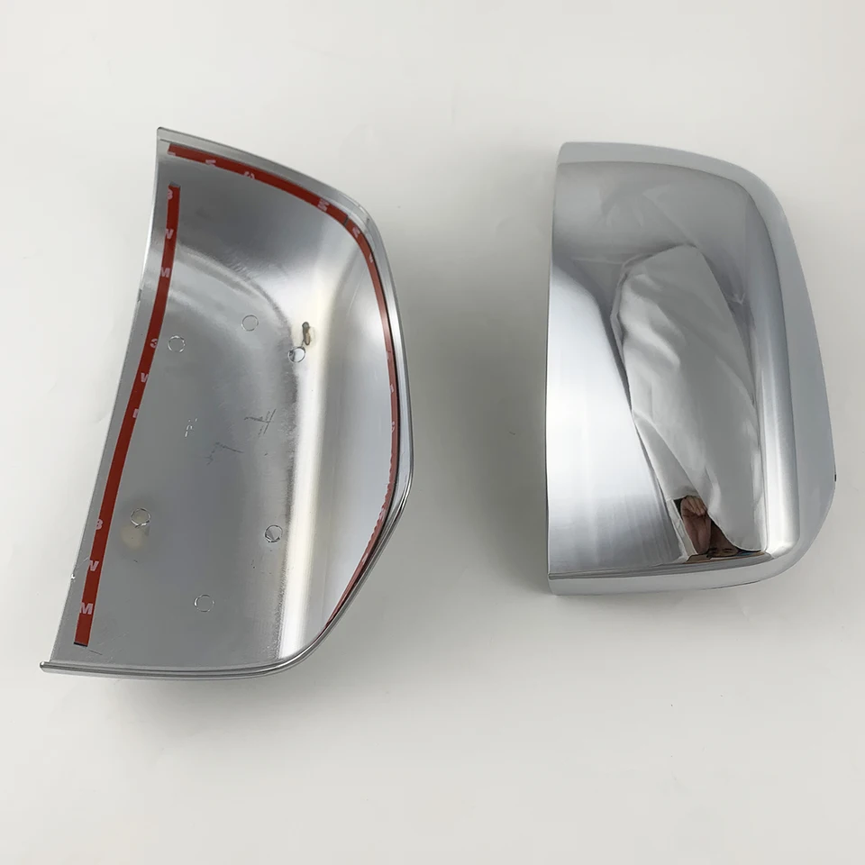 MWMotoring Chrome Side Mirror Trim Molding – 2-Piece Set For Isuzu Trucks – 5-Year Warranty
